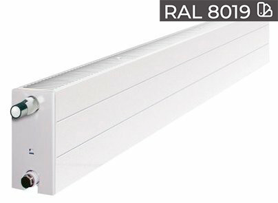 Радиатор панельный стальной PURMO Ramo Ventil Compact RCV22 200x2600 RAL8019 с нижним подключением Радиатор панельный стальной PURMO Ramo Ventil Compact RCV22 200x2600 RAL8019 с нижним подключением